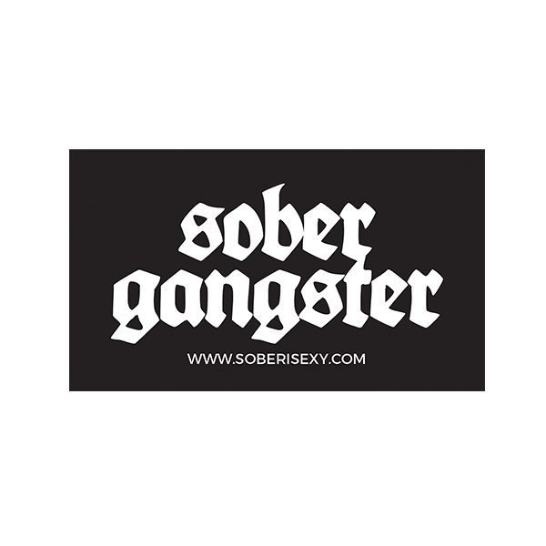Sober Gangster Sticker 4 Pack