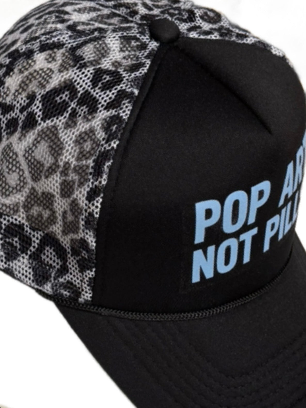 Pop Art Not Pills Trucker Hat