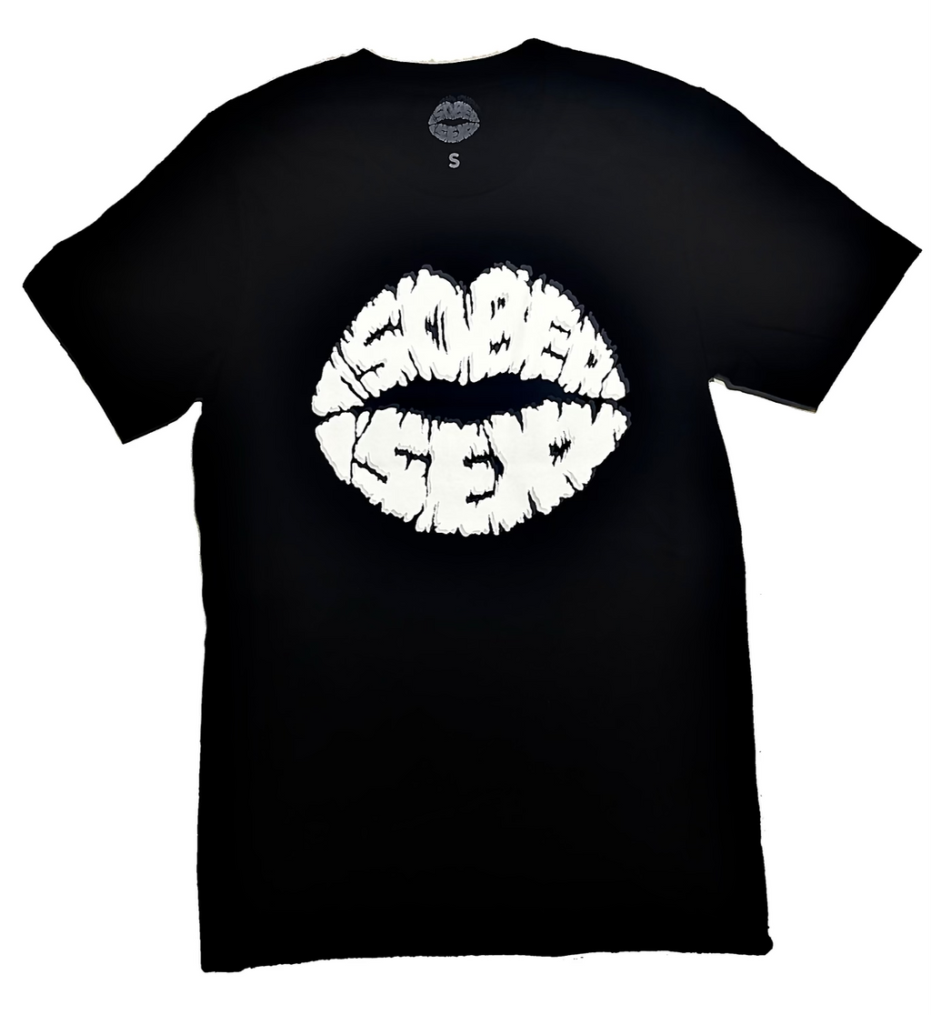 Lips Logo T-Shirt (Black)